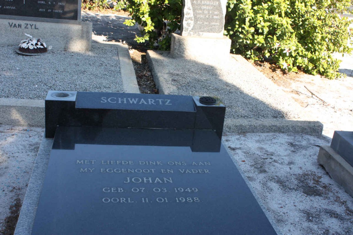 SCHWARTZ Johan 1949-1988