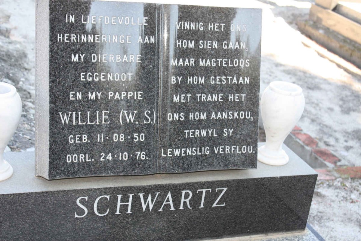 SCHWARTZ W.S. 1950-1976