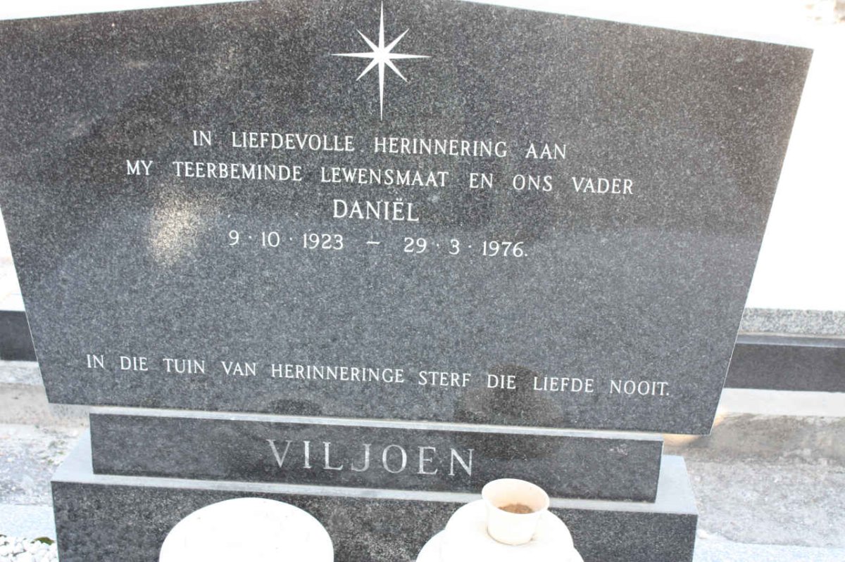VILJOEN Daniël  1923-1976