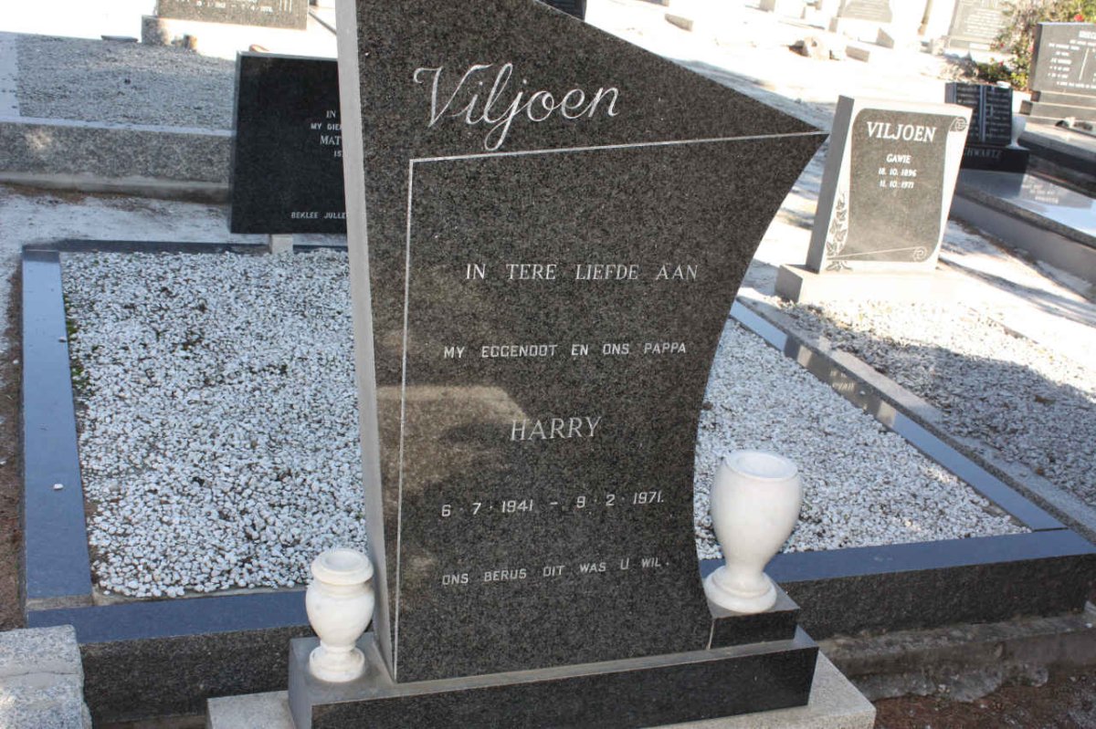 VILJOEN Harry 1941-1971