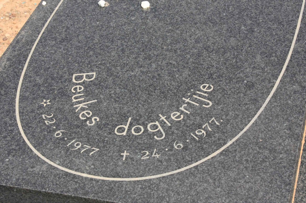 BEUKES Dogterjie 1977-1977
