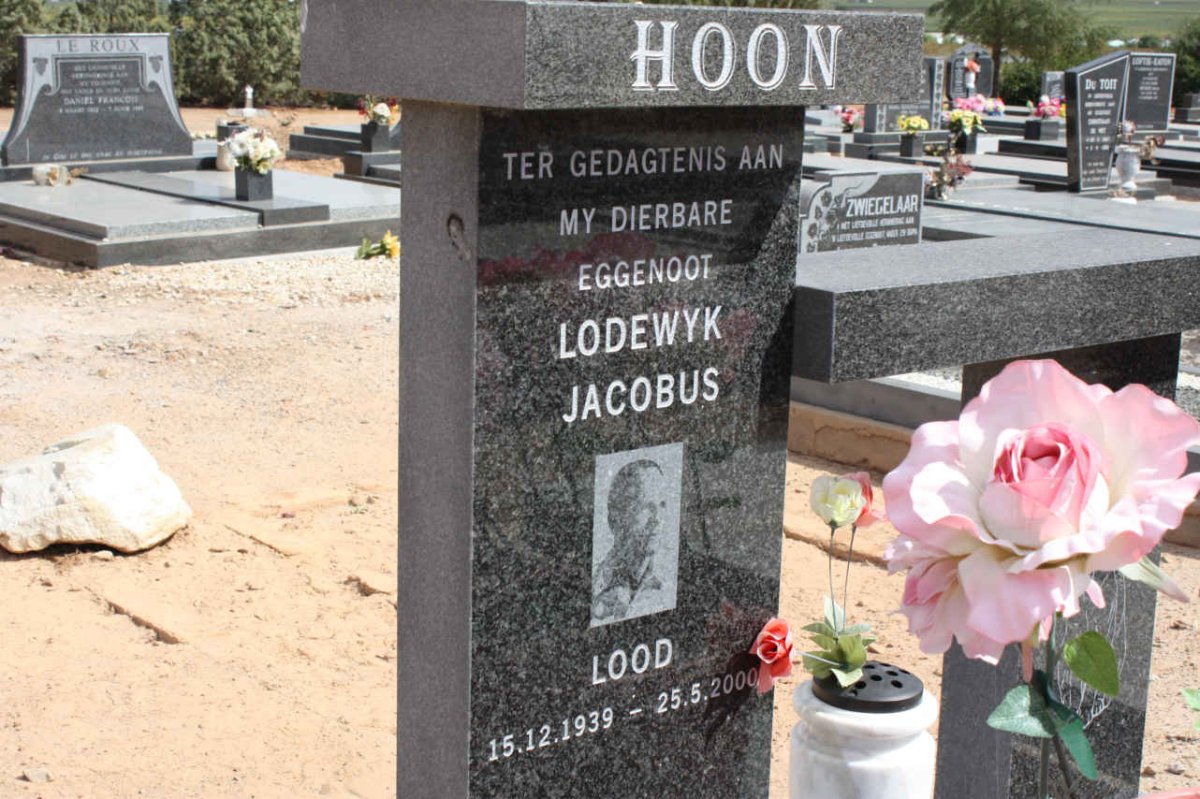 HOON Lodewyk Jacobus 1939-2000