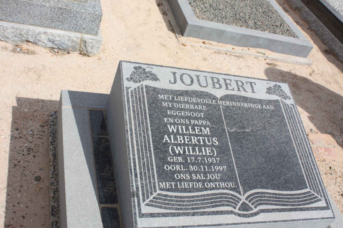 JOUBERT Willem Albertus 1937-1997