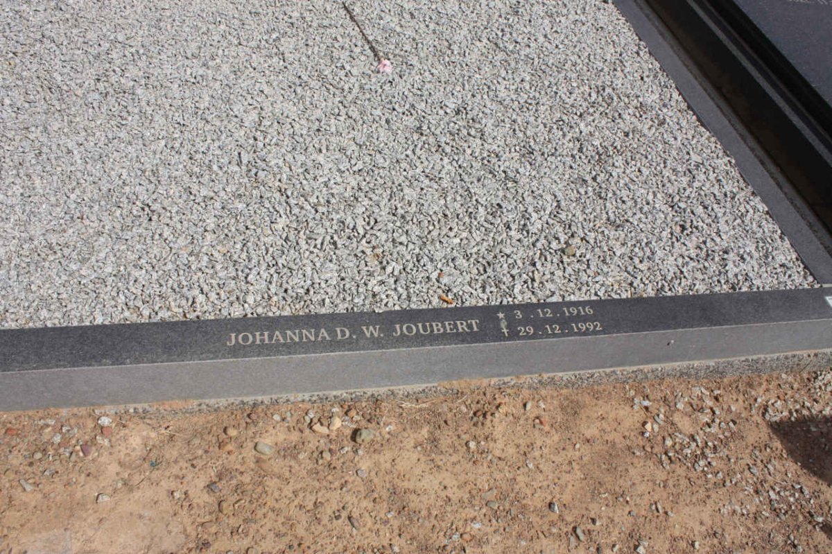JOUBERT Johanna D.W. 1916-1992