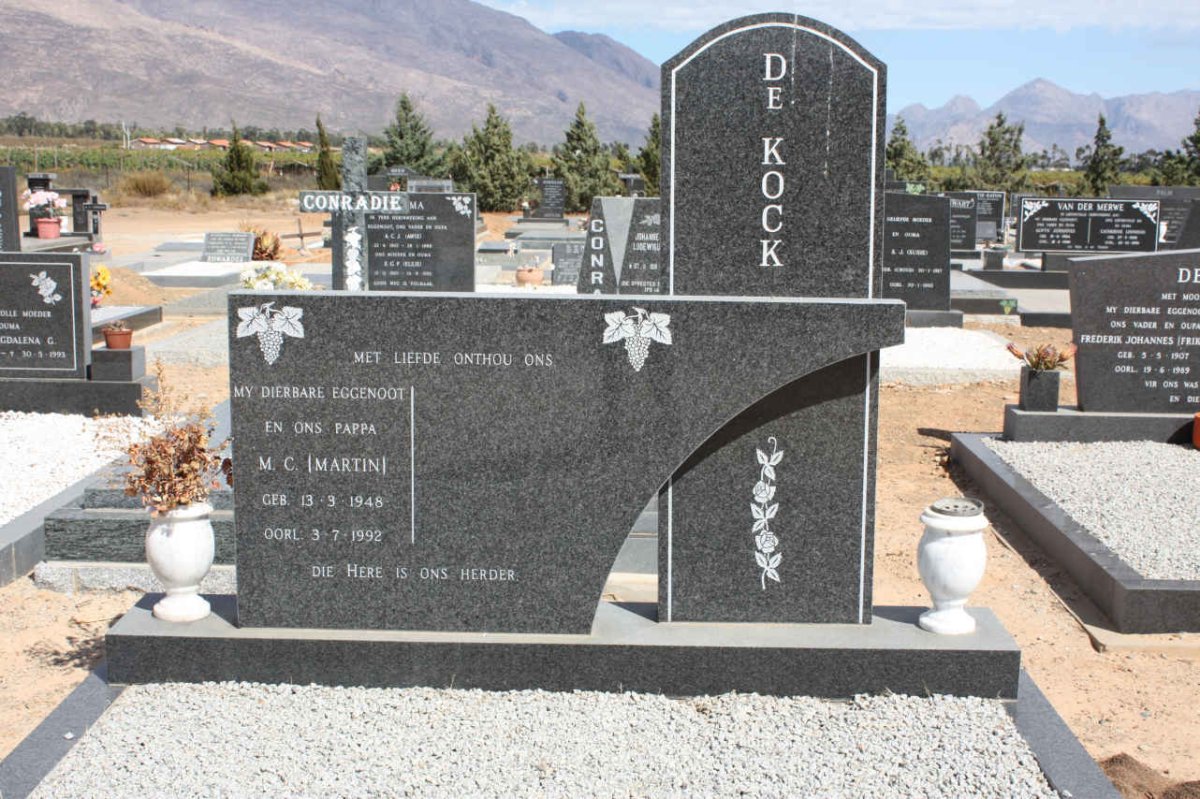 KOCK Martin C., de 1948-1992