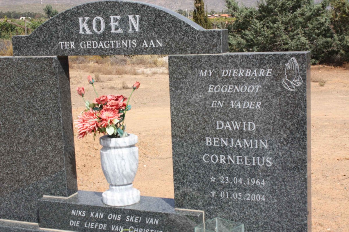 KOEN Dawid Benjamin Cornelius 1964-2004