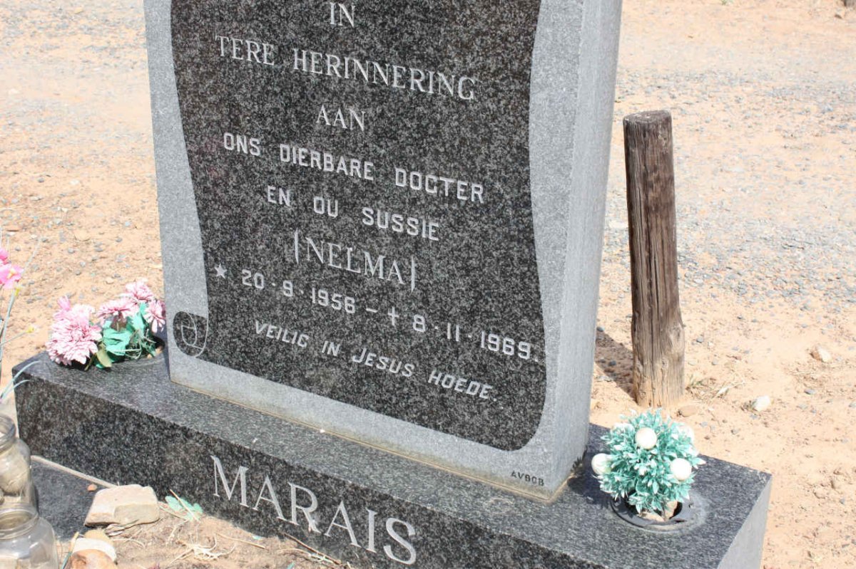 MARAIS Nelma 1956-1969