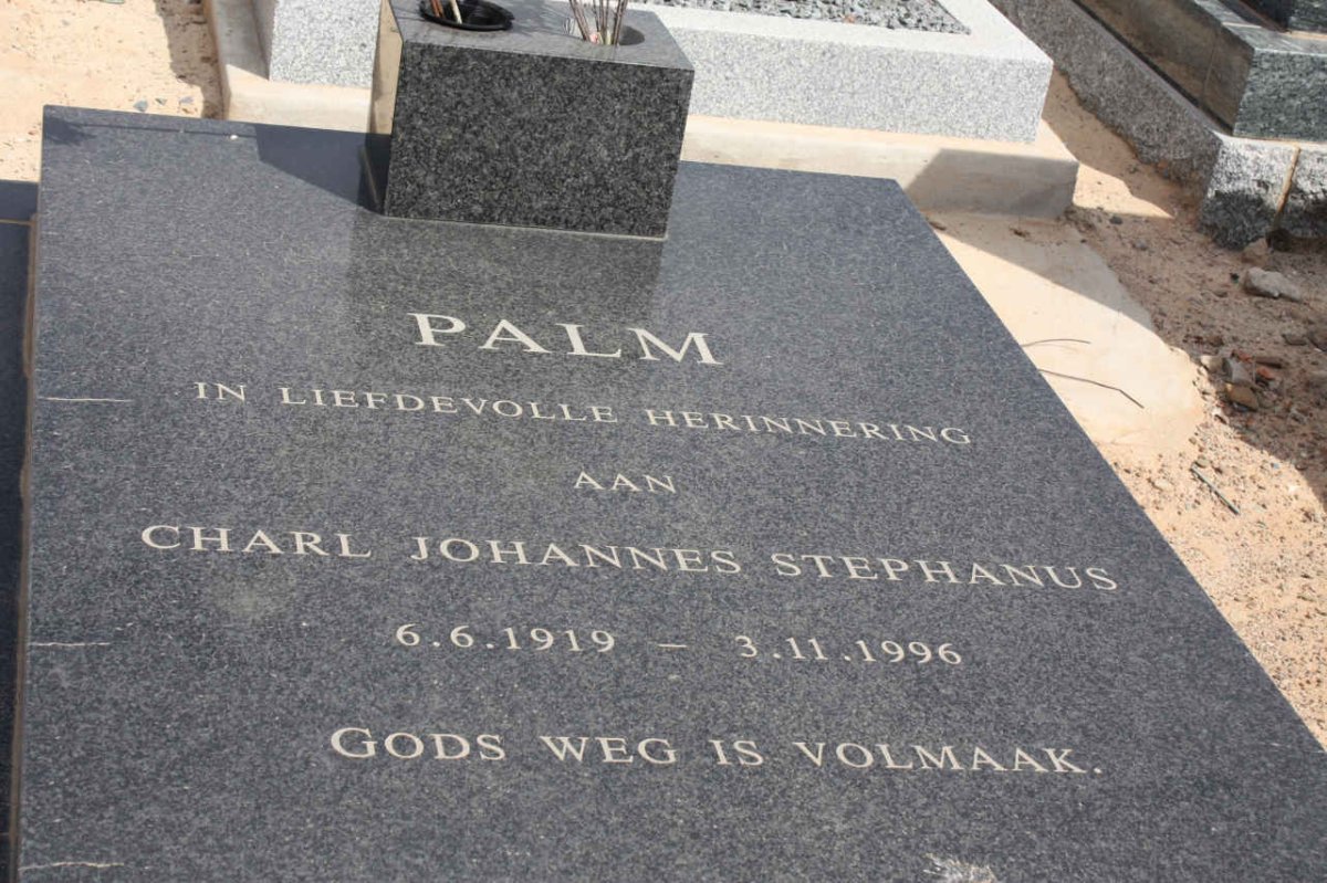 PALM Charl Johannes Stephanus 1919-1996