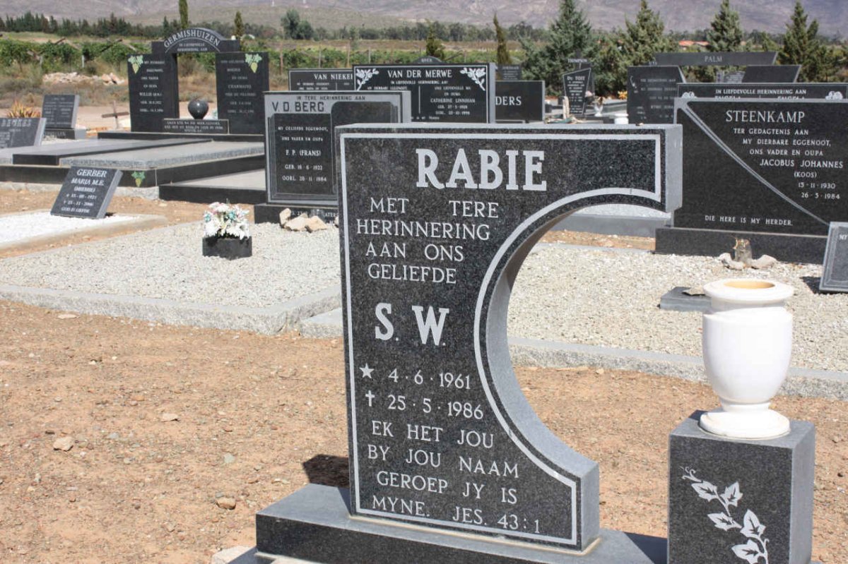 RABIE S.W. 1961-1986