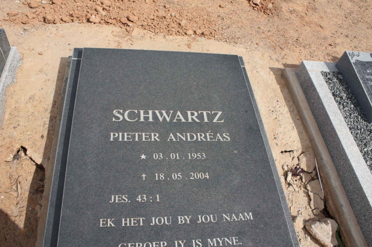 SCHWARTZ Pieter Andreas 1953-2004