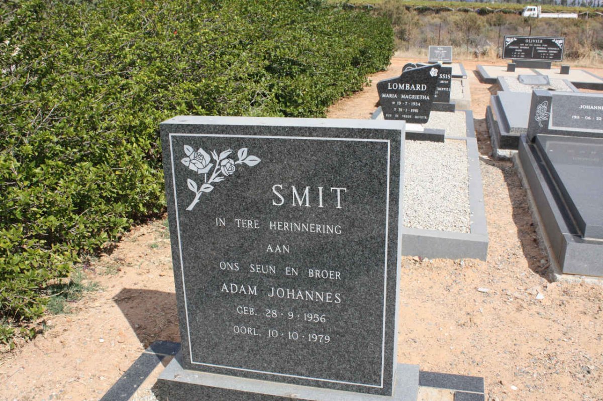 SMIT Adam Johannes 1956-1979