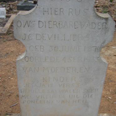 VILLIERS J. C., de 1876-1933