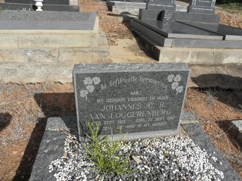 LOGGERENBERG Johannes C.R., van 1913-1962