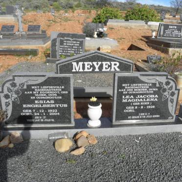 MEYER Esias Engelbertus 1922-2004 &amp; Lea Jacoba Magdalena KOEN 1928-