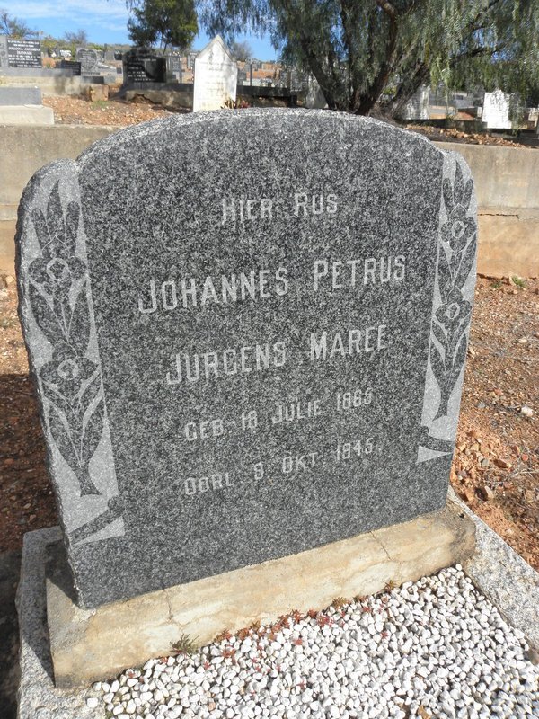 MAREE Johannes Petrus Jurgens 1865-1945