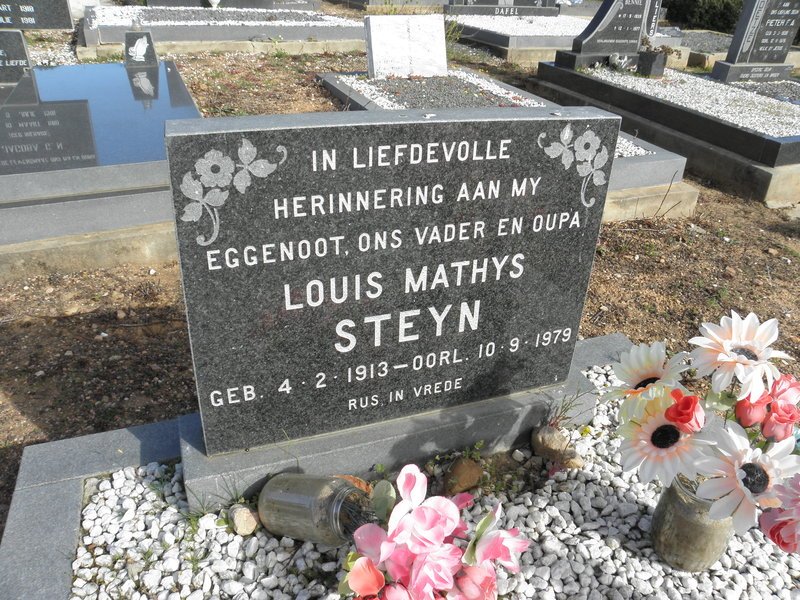 STEYN Louis Mathys 1913-1979