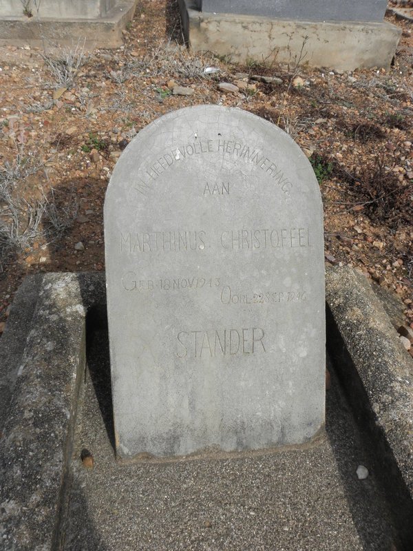 STANDER Marthinus Christoffel 1943-1946