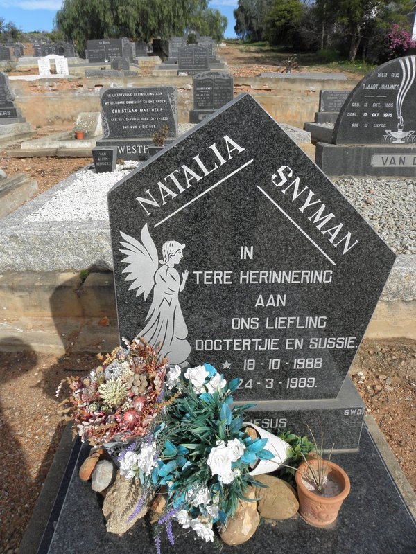 SNYMAN Natalia 1988-1989