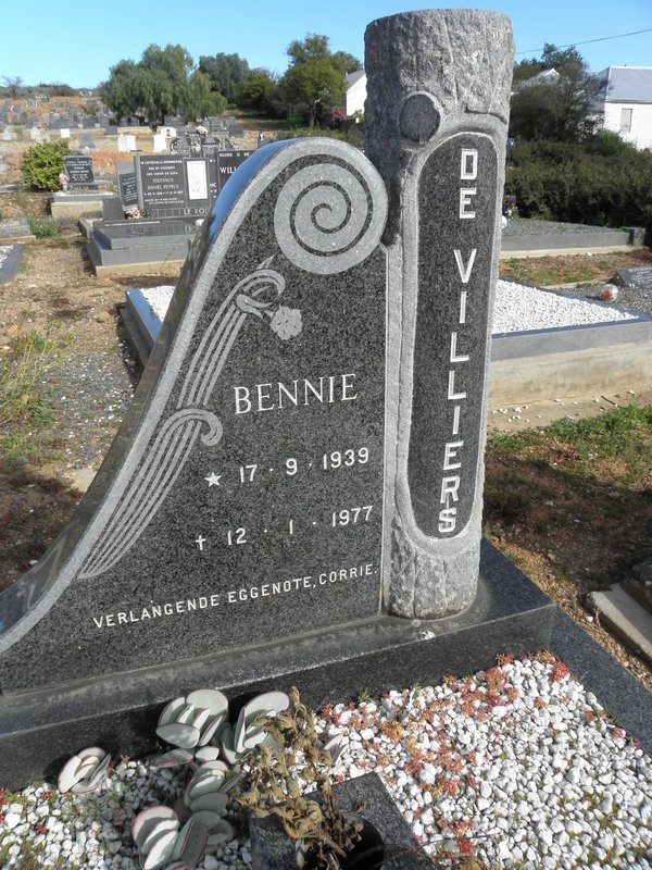 VILLIERS Bennie, de 1939-1977