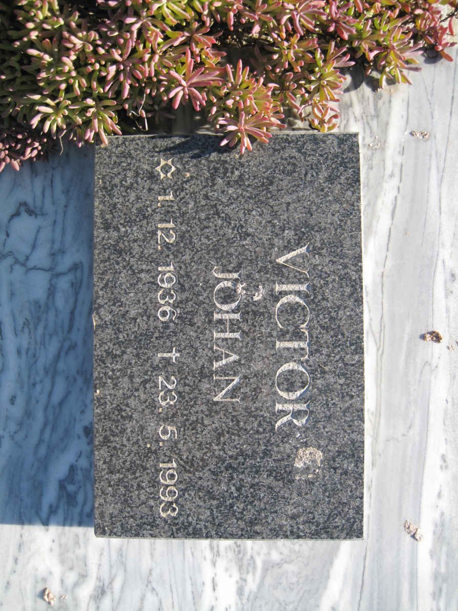 VICTOR Johan 1936-1993