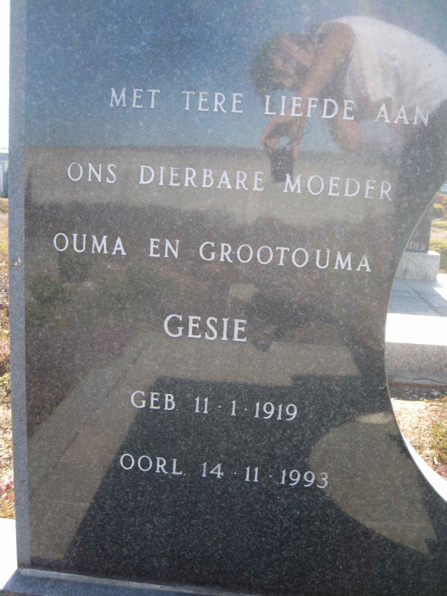LAUBSCHER Gesie 1919-1993