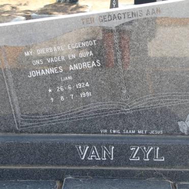 ZYL Johannes Andreas, van 1924-1991
