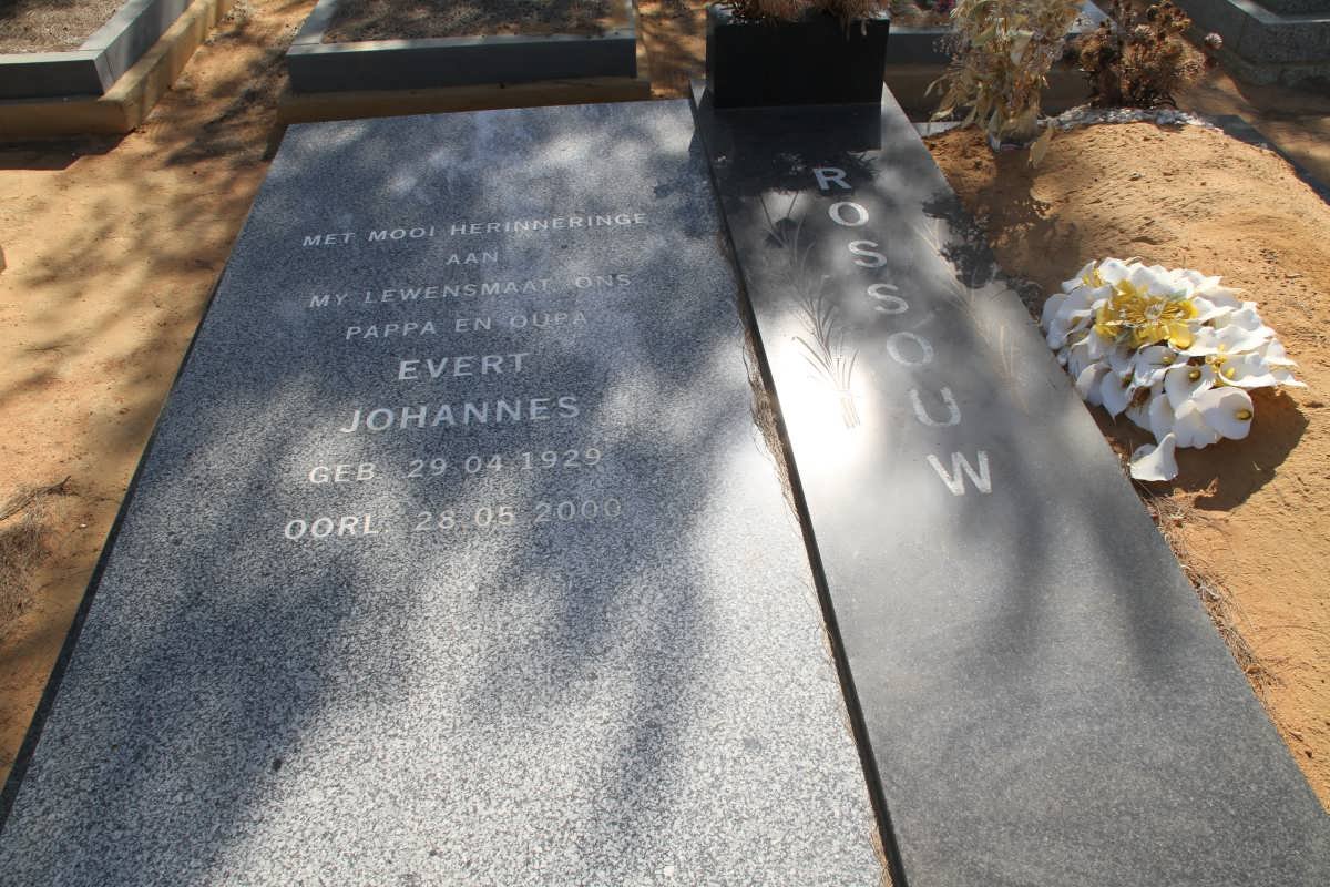ROSSOUW Evert Johannes 1929-2000