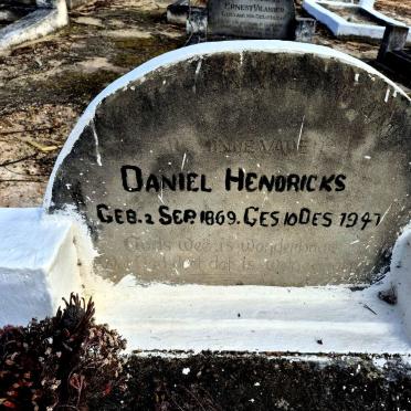 HENDRIKS Daniel 1869-1947