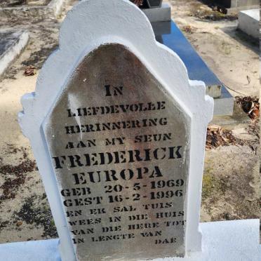 EUROPA Frederick 1969-1996