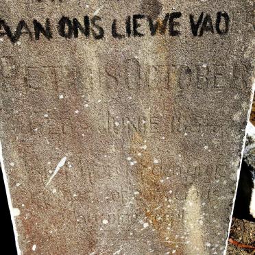 OCTOBER Petrus 1854-194?