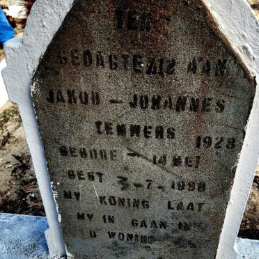 TEMMERS Jakob - Johannes 1928-1988
