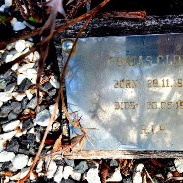 CLOETE Jesaias 1921-1998