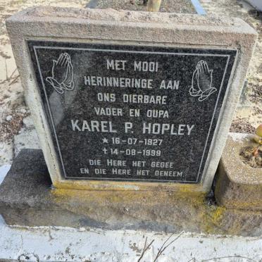 HOPLEY Karel P. 1927-1999