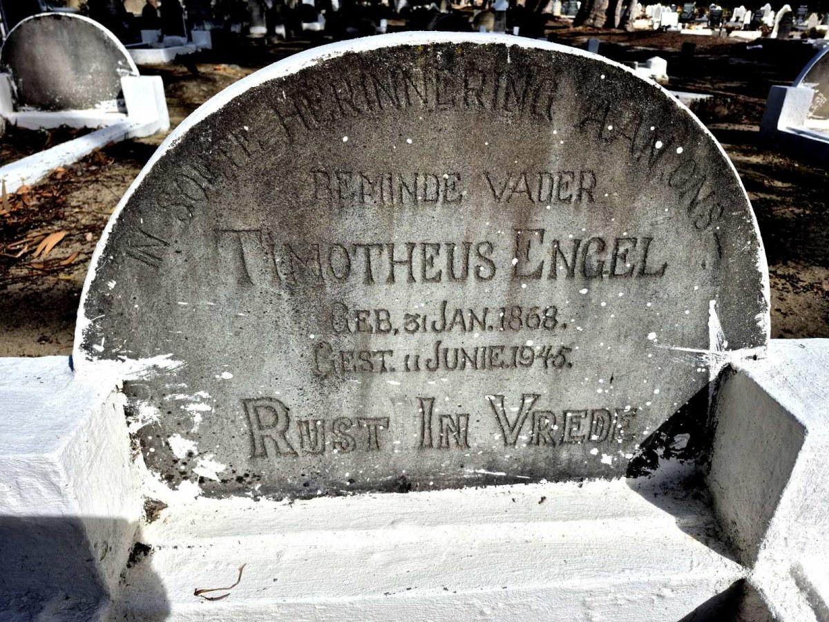 ENGEL Timotheus 1868-1945