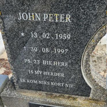 OCTOBER John Peter 1959-1997