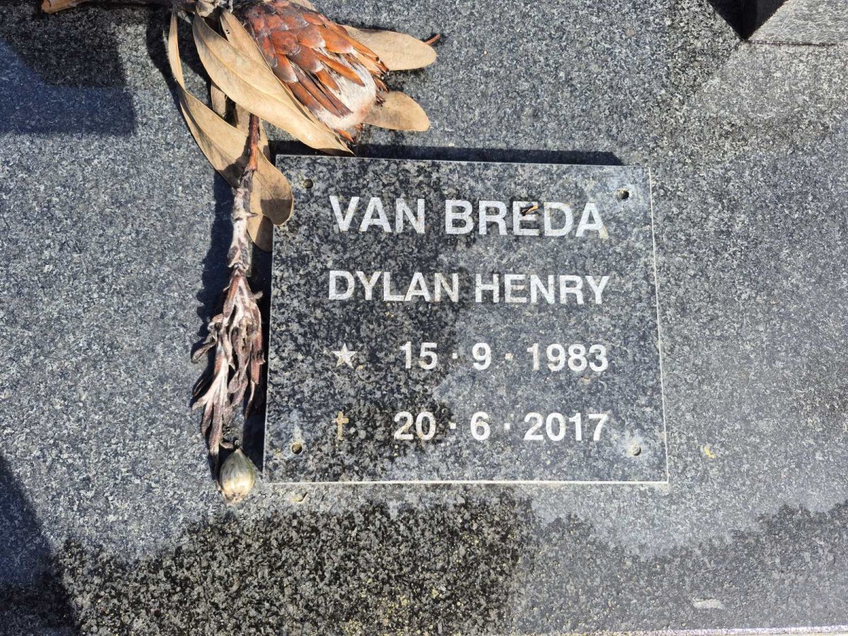 BREDA Dylan Henry, van 1983-2017