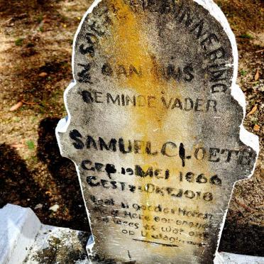 CLOETE Samuel 1866-??18
