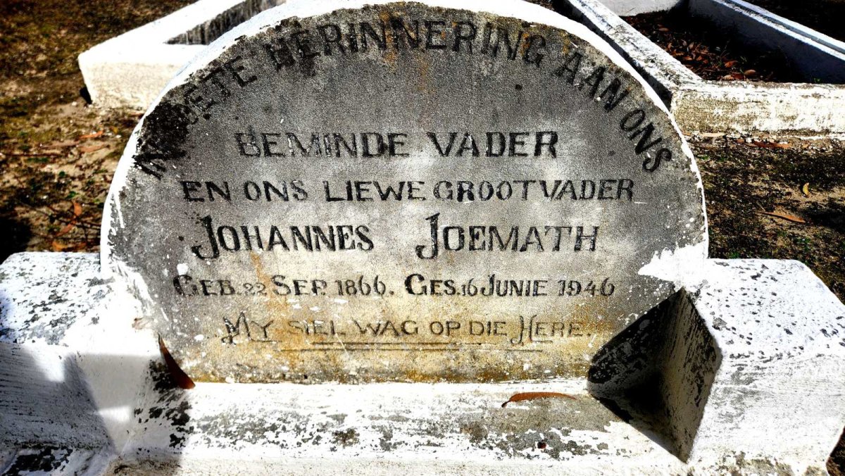 JOEMATH Johannes 1866-1946