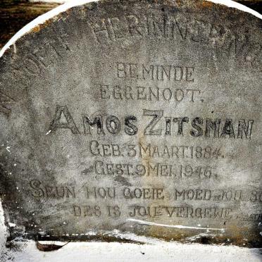 ZITSMAN Amos 1884-1946