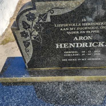 HENDRICKS Aron 1922-1996