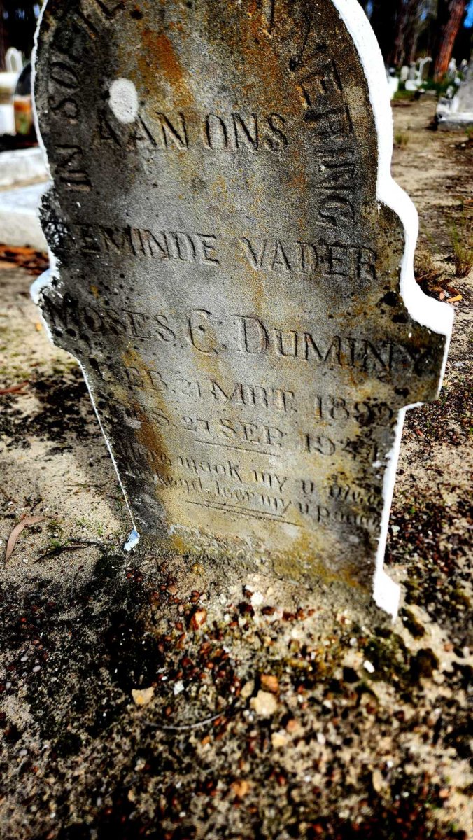 DUMINY Moses G. 1899-1941