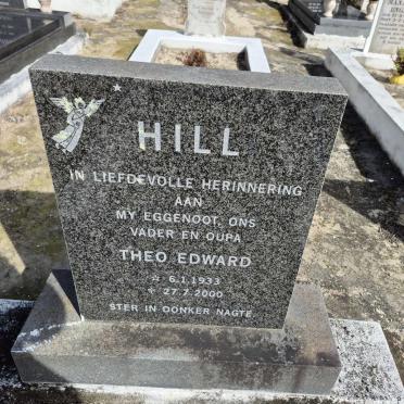 HILL Theo Edward 1933-2000