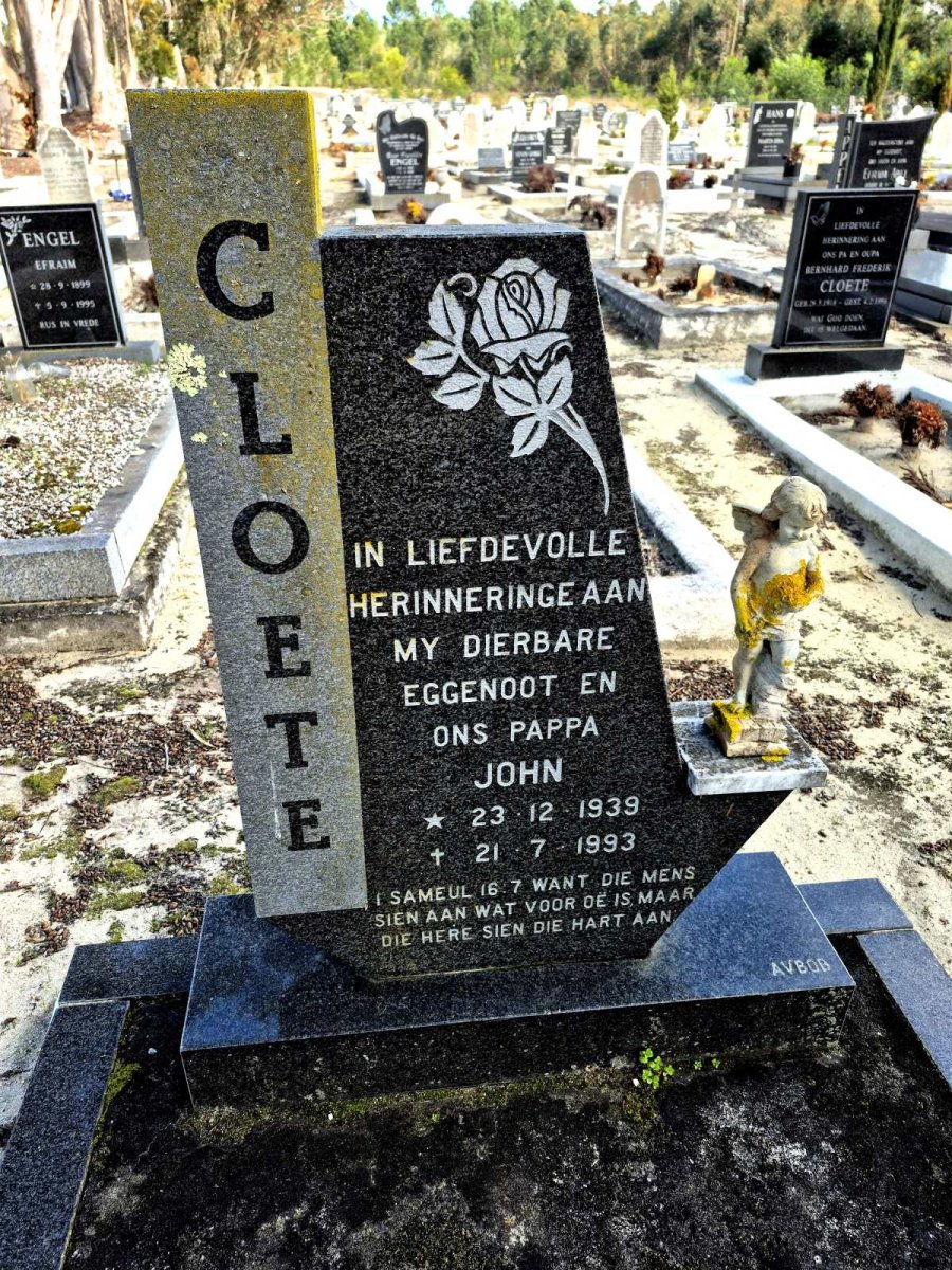 CLOETE John 1939-1993
