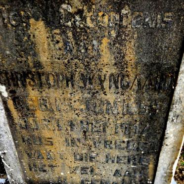 WYNGAARD Christoph 1859-1917