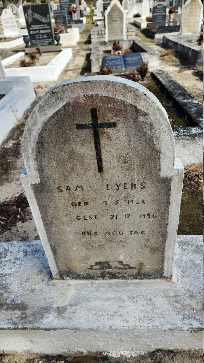 DYERS Sam 1924-1996