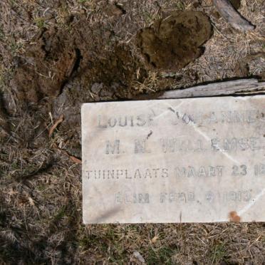 WILLEMSE Louise Johannes M.N. 1885-1913