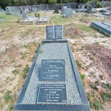 CONRADIE Pieter William 1925-2010 &amp; Petronella Magdalena NEETHLING 1927-2015 1.