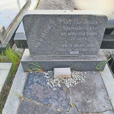 ERASMUS Lucas M. 1926-1980