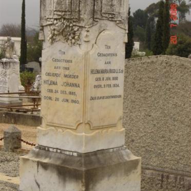HUGO Helena Johanna 1885-1960 :: HUGO Helena Maria 1850-1924