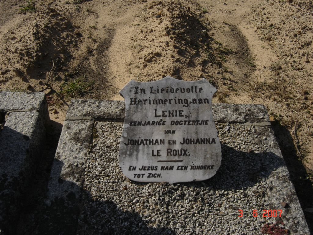 ROUX Lenie, le